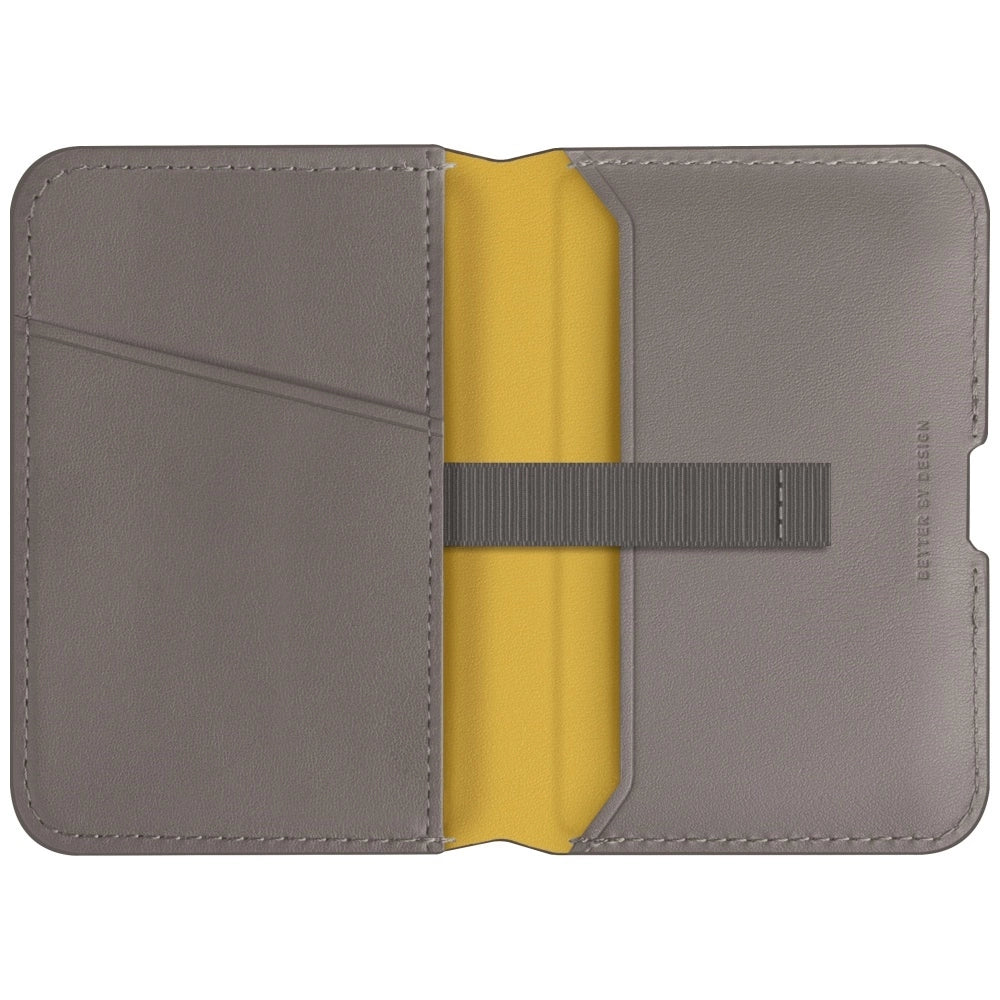 Uniq Lyden DS RFID Magnetic Wallet with Phone Stand - Gray_1