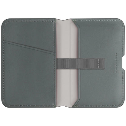 Uniq Lyden DS RFID Magnetic Wallet with Phone Stand - Green_1