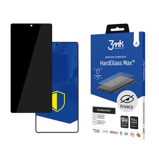 3mk HardGlass Max Privacy Black Privacy Glass for Samsung Galaxy S25 Ultra_0