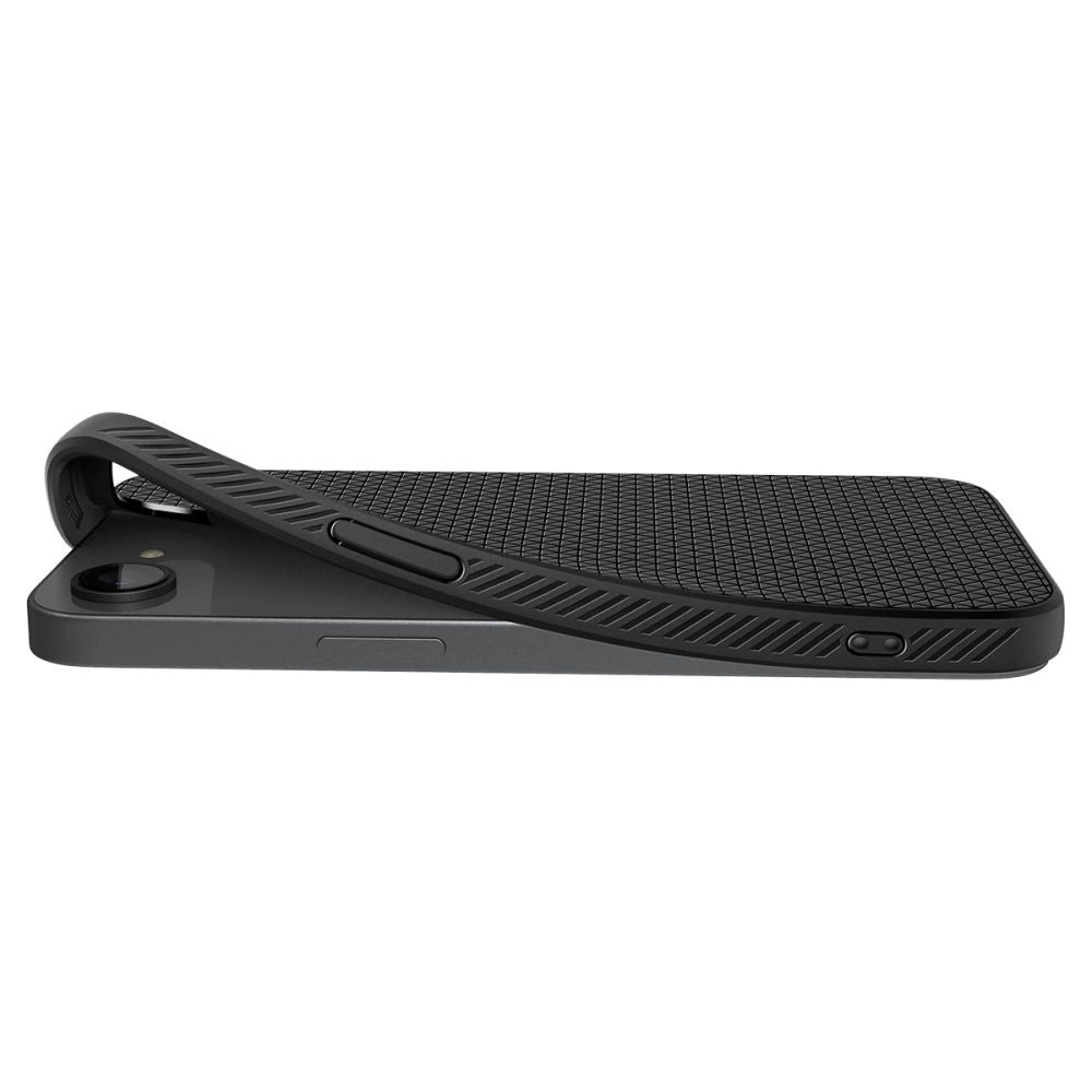 Spigen Liquid Air Mag MagSafe iPhone 16e Case - Matte Black_9