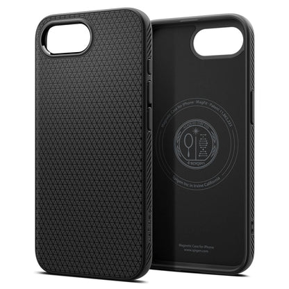 Spigen Liquid Air Mag MagSafe iPhone 16e Case - Matte Black_1