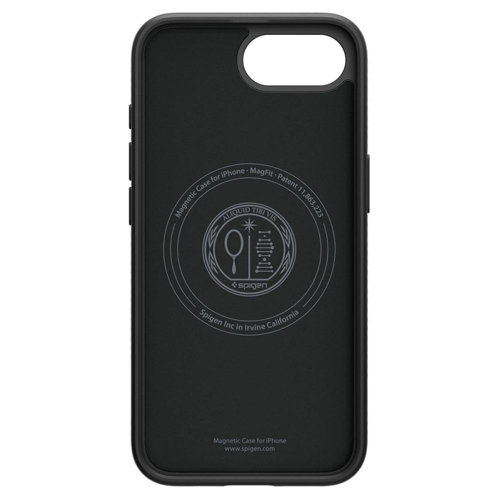 Spigen Liquid Air Mag MagSafe iPhone 16e Case - Matte Black_3