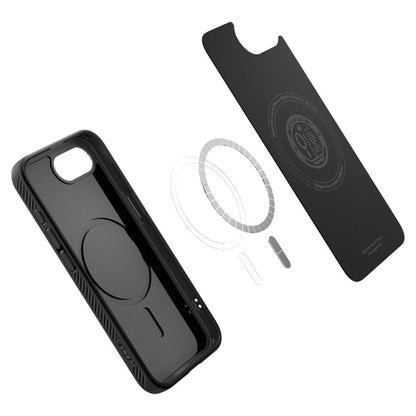 Spigen Liquid Air Mag MagSafe iPhone 16e Case - Matte Black_6