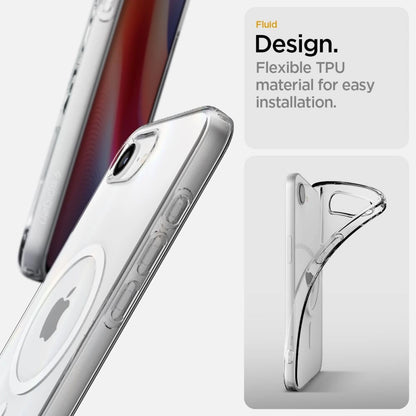 Spigen Liquid Crystal Mag MagSafe iPhone 16e Case - Clear_10