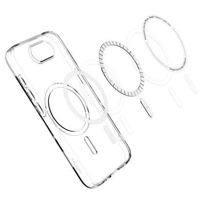 Spigen Liquid Crystal Mag MagSafe iPhone 16e Case - Clear_5