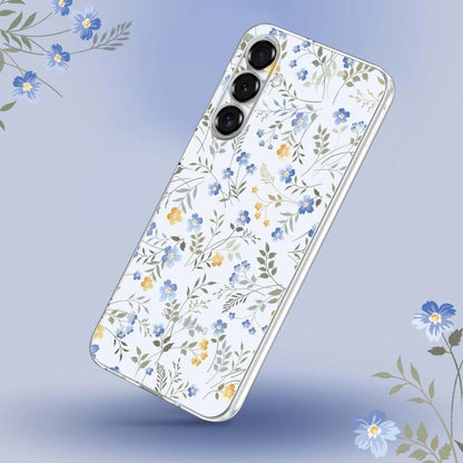 Tech-Protect FlexAir Case for Samsung Galaxy A56 5G - Daisies with Leaves_1