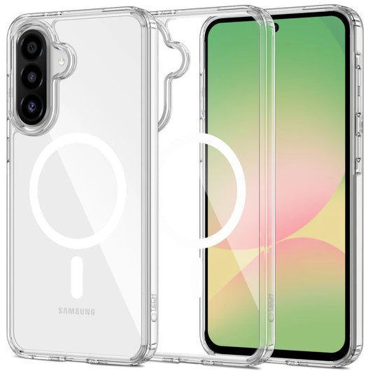 Tech-Protect FlexAir Hybrid MagSafe Case for Samsung Galaxy A56 5G - Transparent_0