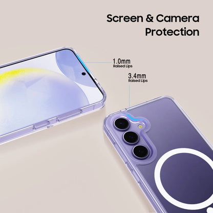 Tech-Protect FlexAir Hybrid MagSafe Case for Samsung Galaxy A36 5G - Transparent_3