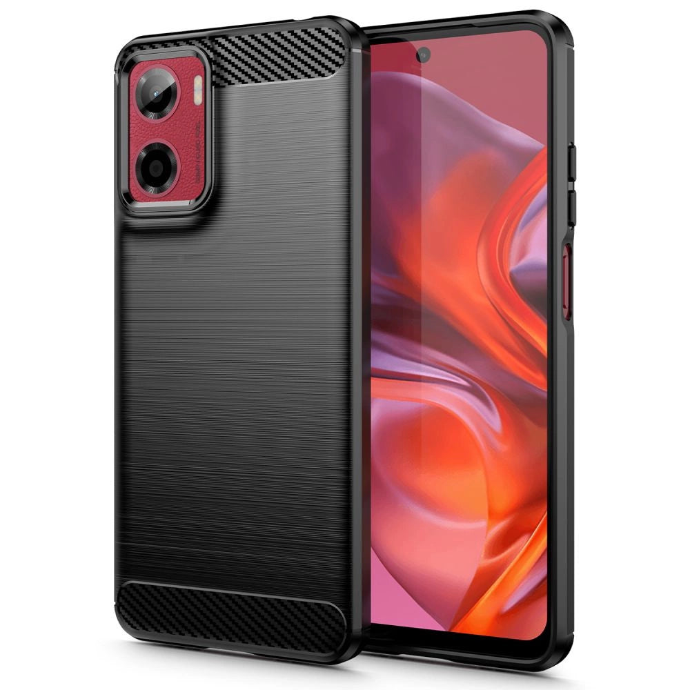 Tech-Protect TPUCarbon Case for Motorola Moto G05 / E15 - Black_0