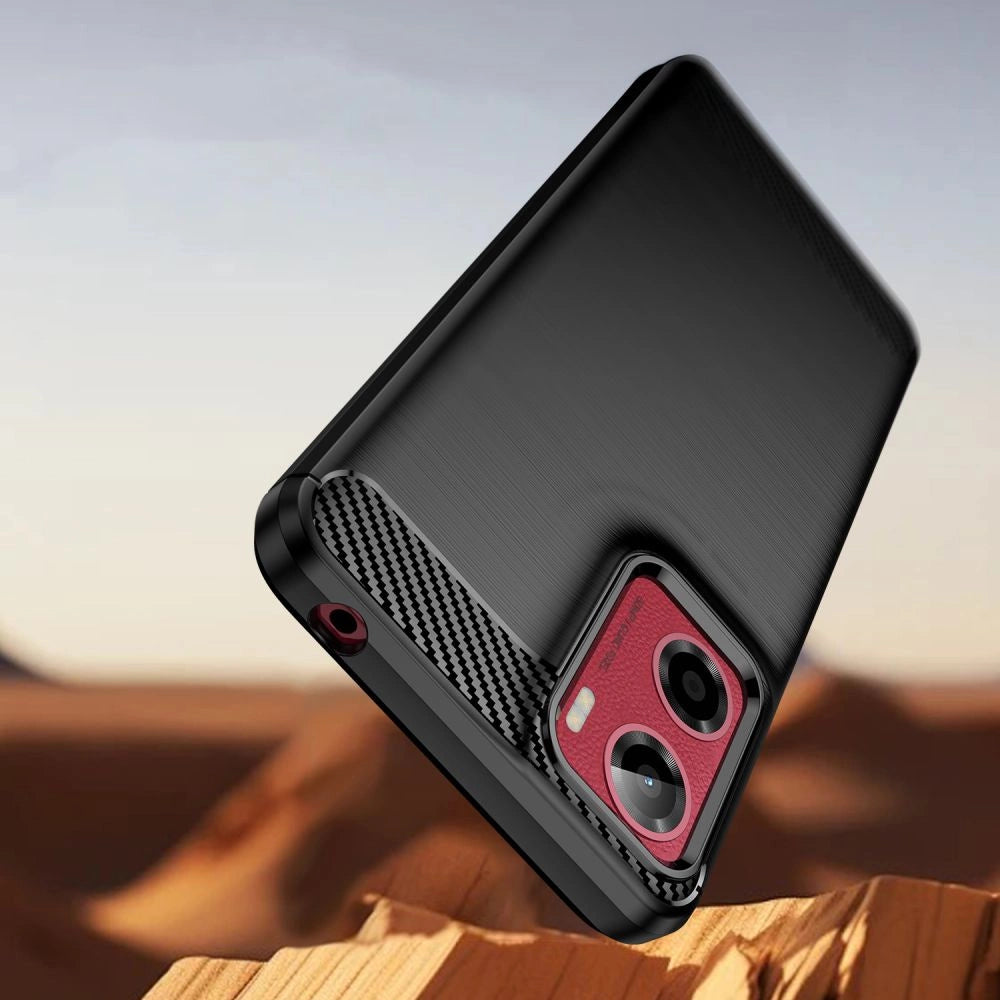 Tech-Protect TPUCarbon Case for Motorola Moto G05 / E15 - Black_1