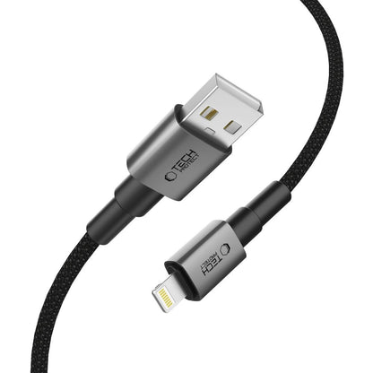Tech-Protect Ultraboost DNA USB-A / Lightning cable 12W/2.4A 25 cm - gray_2