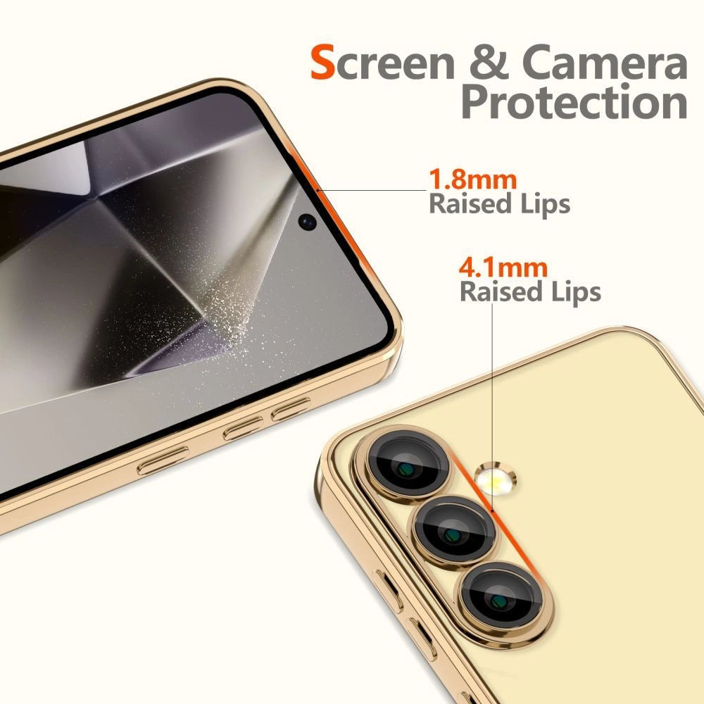 Tech-Protect MagFlex MagSafe Case for Samsung Galaxy A56 5G - Transparent Gold_2
