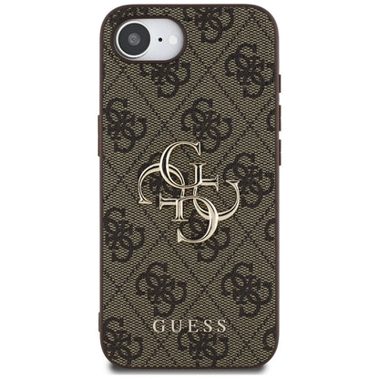 Guess 4G Big Logo iPhone 16e Case - Brown_2