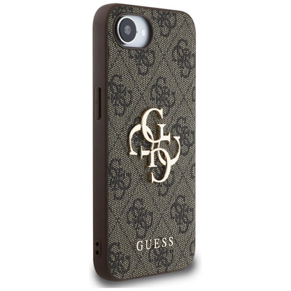 Guess 4G Big Logo iPhone 16e Case - Brown_3