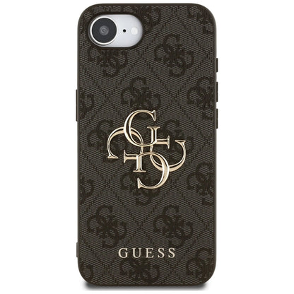Guess 4G Big Logo iPhone 16e Case - Black_2