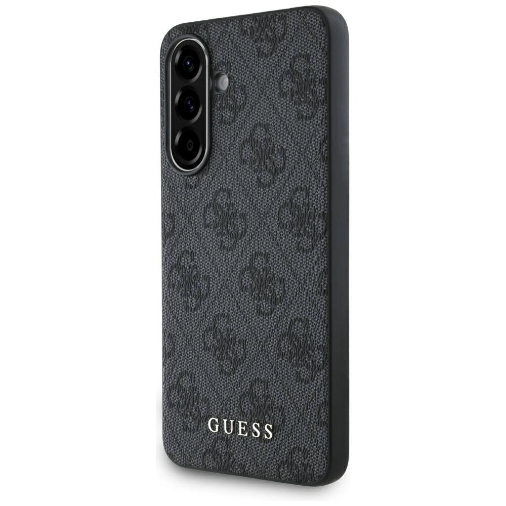 Guess 4G Metal Gold Logo Case for Samsung Galaxy A56 - Black_0