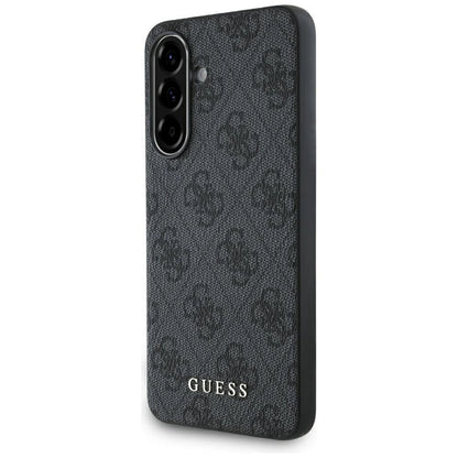 Guess 4G Metal Gold Logo Case for Samsung Galaxy A56 - Black_0