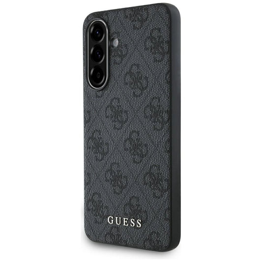 Guess 4G Metal Gold Logo Case for Samsung Galaxy A56 - Black_0