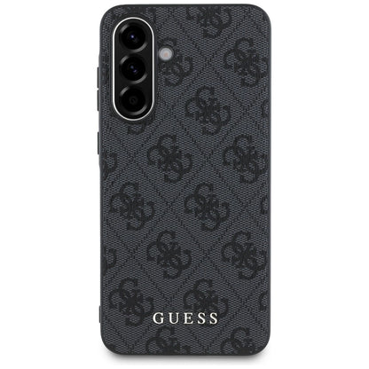 Guess 4G Metal Gold Logo Case for Samsung Galaxy A56 - Black_1
