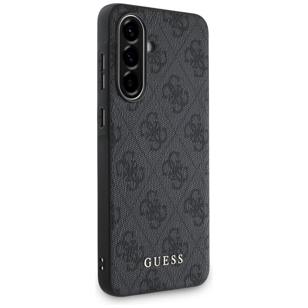 Guess 4G Metal Gold Logo Case for Samsung Galaxy A56 - Black_2