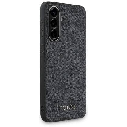 Guess 4G Metal Gold Logo Case for Samsung Galaxy A56 - Black_2