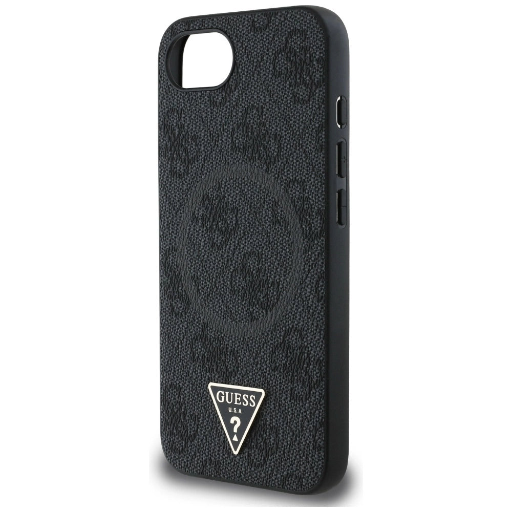Guess 4G Ring Triangle Logo MagSafe case for iPhone 16e - black_5