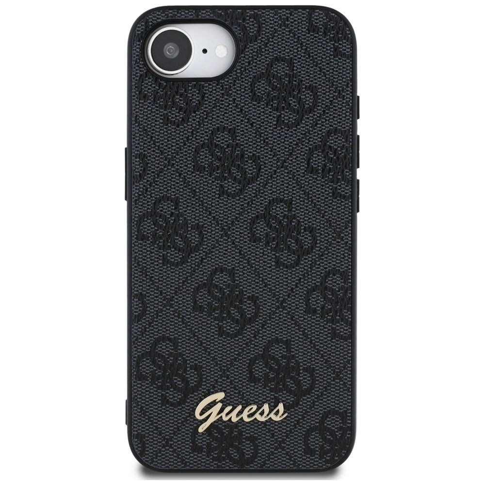 Guess 4G Script Logo MagSafe case for iPhone 16e - black_2