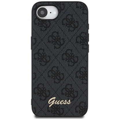 Guess 4G Script Logo MagSafe case for iPhone 16e - black_2