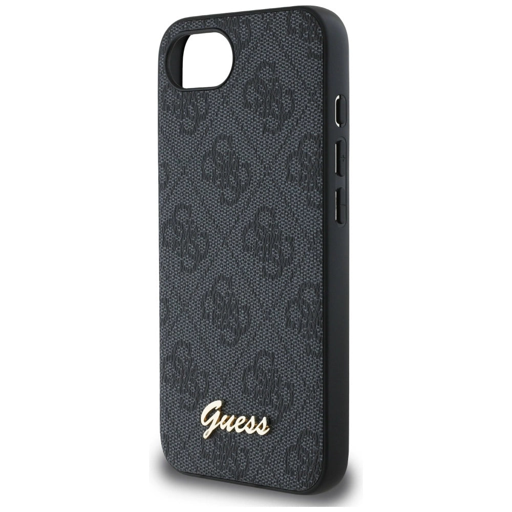 Guess 4G Script Logo MagSafe case for iPhone 16e - black_5