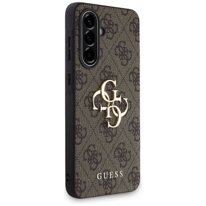 Guess Big 4G Logo Classic Logo Case for Samsung Galaxy A56 - Brown_2