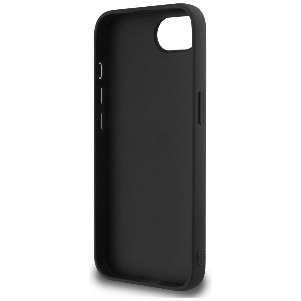 Guess Fixed Glitter Big 4G case for iPhone 16e - black_6