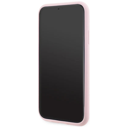 Karl Lagerfeld Silicone Karl&amp;Choupette MagSafe iPhone 11 Case - Pink_4