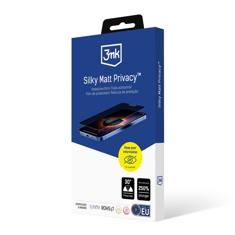3mk Silky Matt Privacy™ matte privacy screen protector for Nubia Neo 3_7