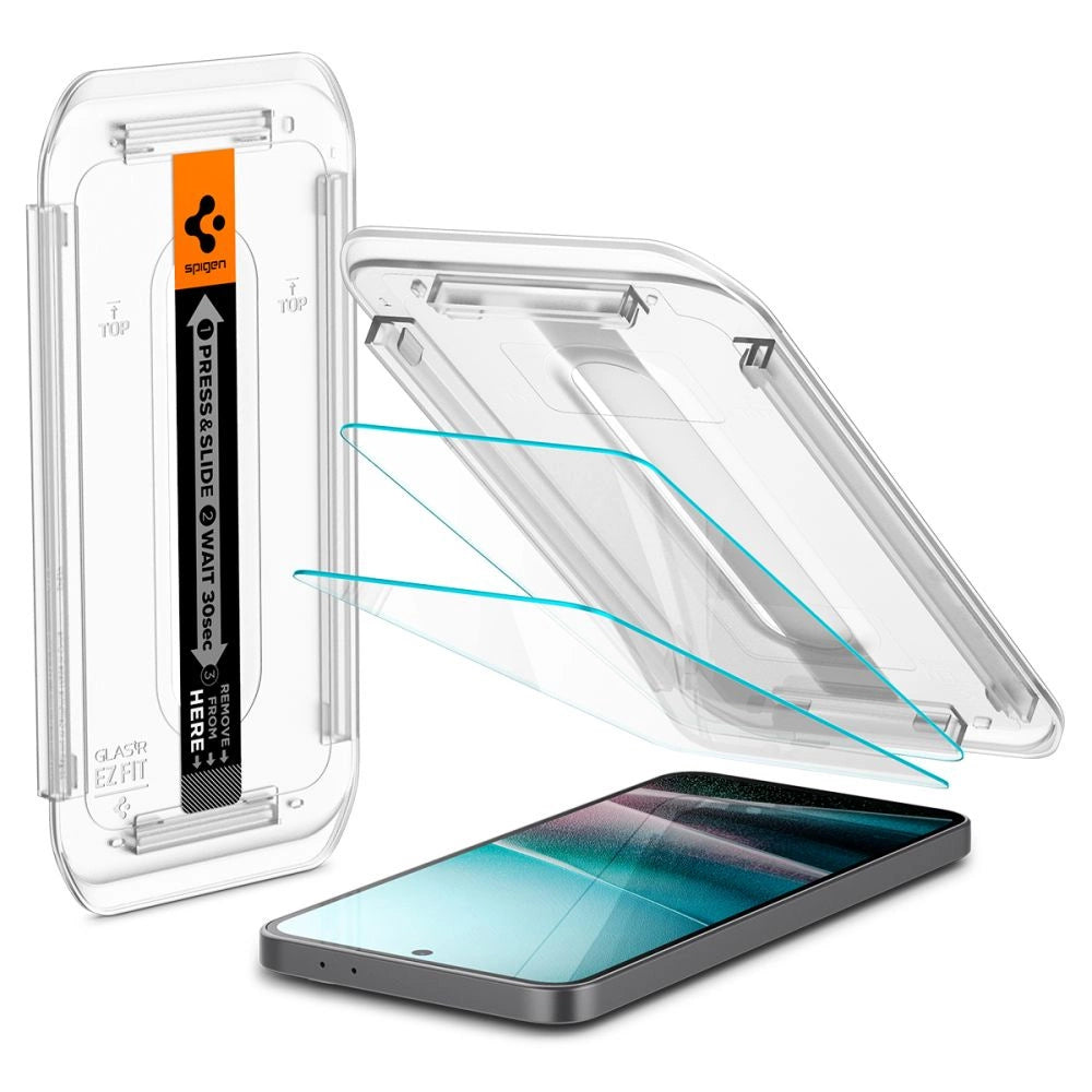 Spigen Glas.TR &quot;Ez Fit&quot; Tempered Glass 2-pack for Samsung Galaxy A36 5G - Transparent_8