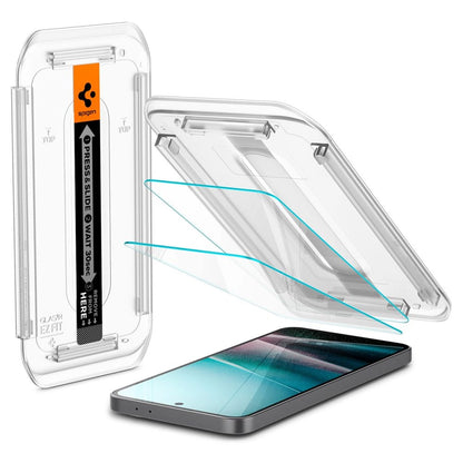 Spigen Glas.TR &quot;Ez Fit&quot; Tempered Glass 2-pack for Samsung Galaxy A36 5G - Transparent_8