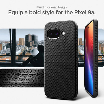 Spigen Liquid Air Case for Google Pixel 9A - Matte Black_12