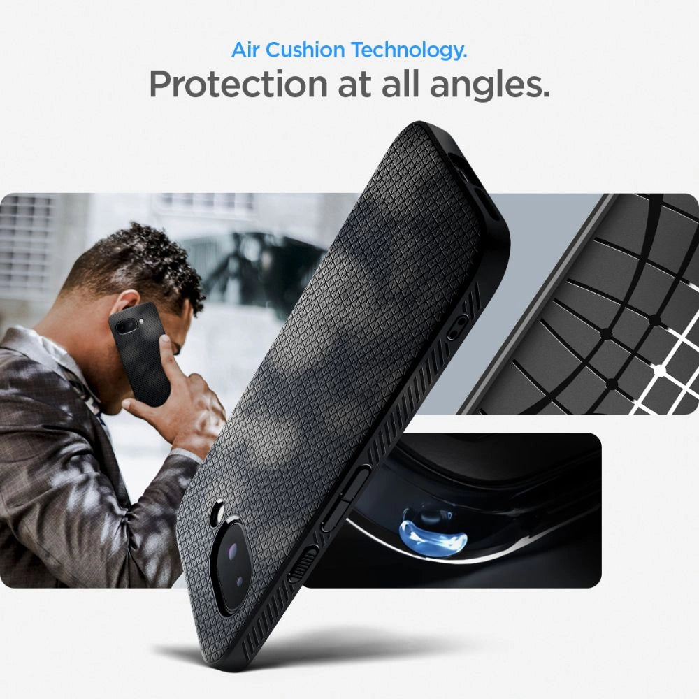 Spigen Liquid Air Case for Google Pixel 9A - Matte Black_13