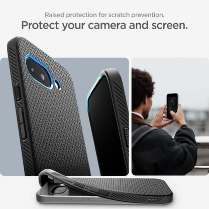 Spigen Liquid Air Case for Google Pixel 9A - Matte Black_14
