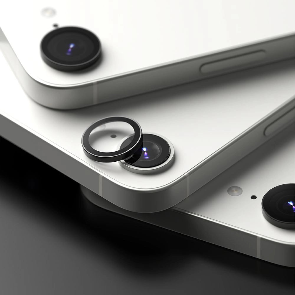 Ringke Camera Frame Protector 2-pack for iPhone 16e - Black_4
