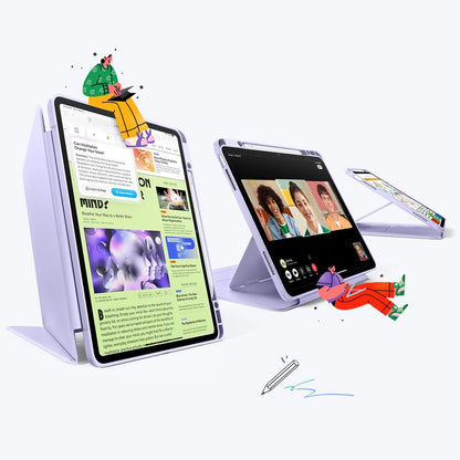 ESR Flip Hybrid Case for iPad Air 13&quot; 1 / 2 - Purple_1