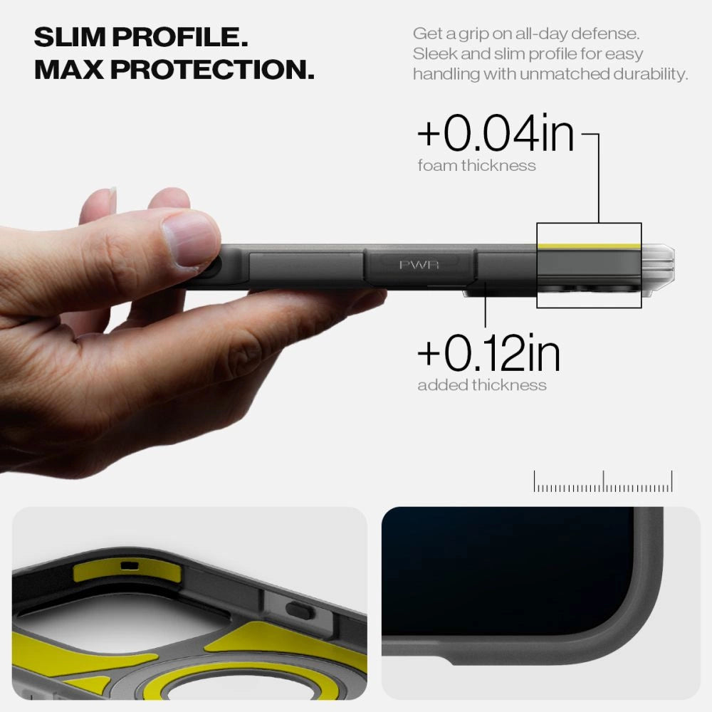 Spigen Tough Armor "T" Mag MagSafe case for iPhone 16 Pro - black_14