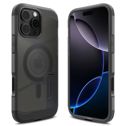 Spigen Tough Armor "T" Mag MagSafe case for iPhone 16 Pro Max - black_0