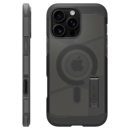 Spigen Tough Armor "T" Mag MagSafe case for iPhone 16 Pro Max - black_1