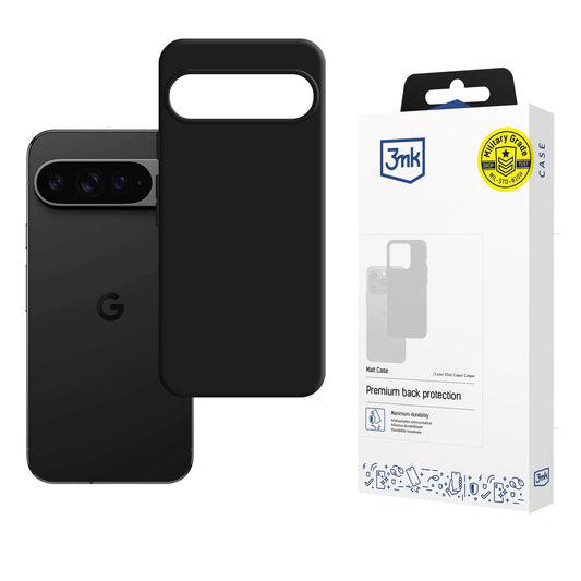 3mk Matt Case for Google Pixel 10 Pro XL - Matte Black_0