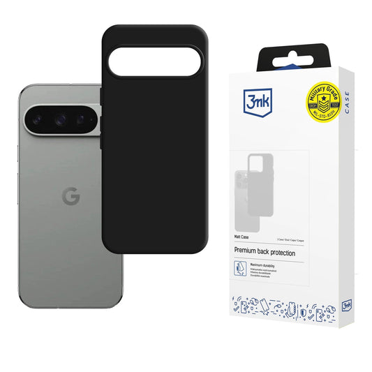 3mk Matt Case for Google Pixel 10 / Google Pixel 10 Pro - Matte Black_0