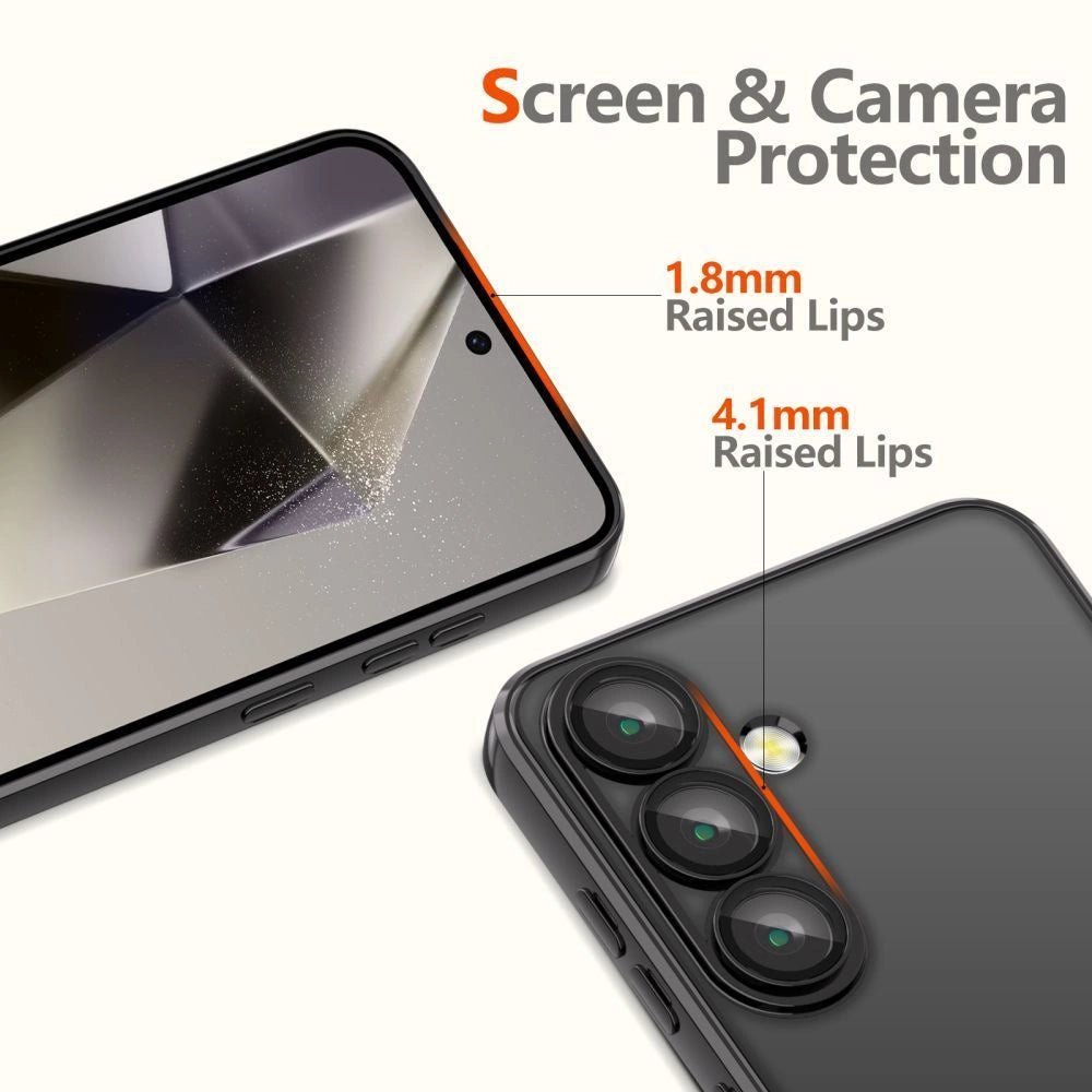 Tech-Protect MagFlex MagSafe Case for Samsung Galaxy A56 5G - Clear Black_2