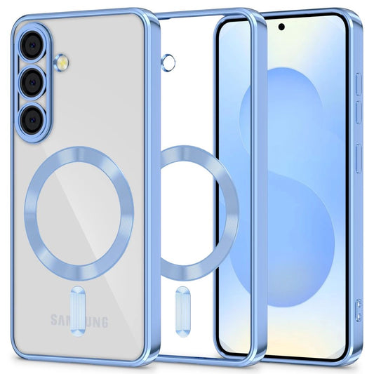 Tech-Protect MagFlex MagSafe Case for Samsung Galaxy S25 - Clear Blue_0