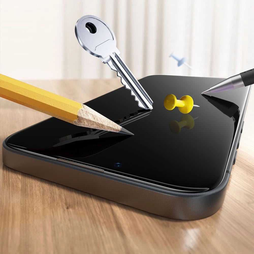 ESR UltraFit Tempered Glass 2-pack case for iPhone 13 / 13 Pro / 14 / 16e_6