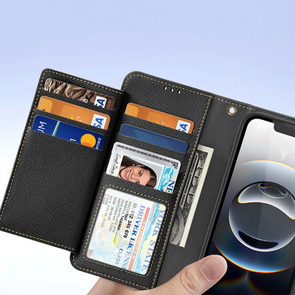 Dux Ducis Lawa iPhone 16e Leather Case with Detachable Magnetic Wallet - Black_7