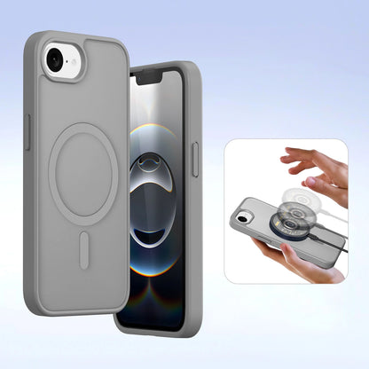 Dux Ducis Lawa iPhone 16e Leather Case with Detachable Magnetic Wallet - Gray_6